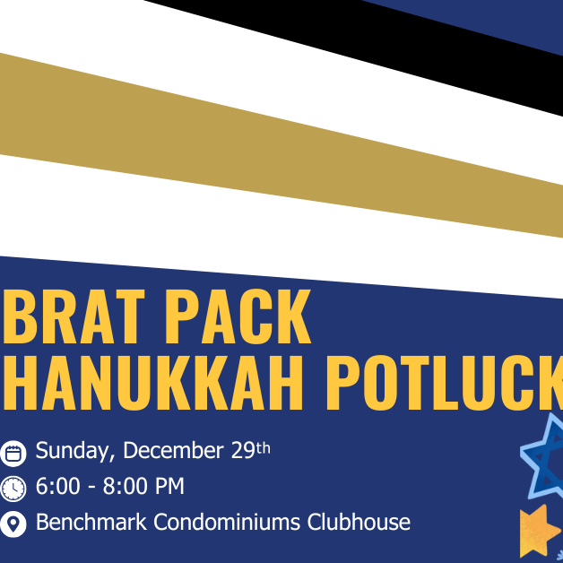 Brat Pack: Hanukkah Pot Luck and Silly Sock Exchange - logo